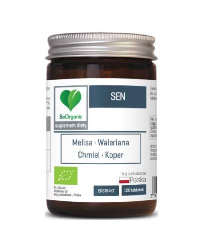 BeOrganic, Sen, tabletki, 100 sztuk